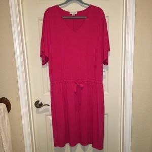 NWT Coldwater Creek Cinch Tee Dress XL